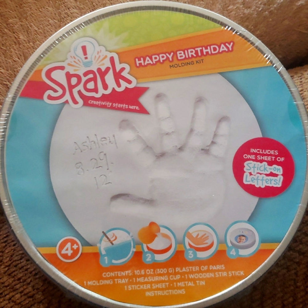 Spark Happy Birthday Molding Kit